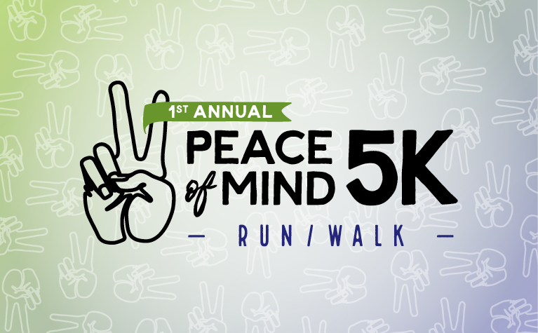Peace of Mind 5K Logo